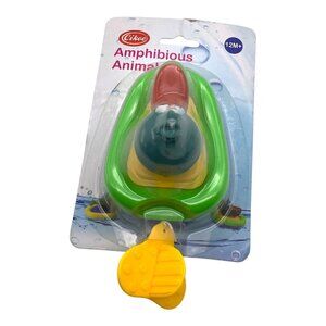 Chicco Amphibious Animal Bath Toy For Babies 12M+ Fun Floating Wind Up Toy